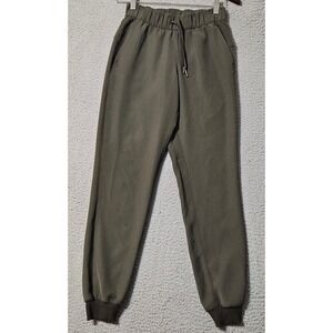 Lululemon Green Woven On the Fly Jogger 28"‎ Size 2 Style W5BZDS